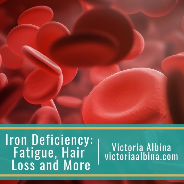 iron deficiency fatigue hair loss and more